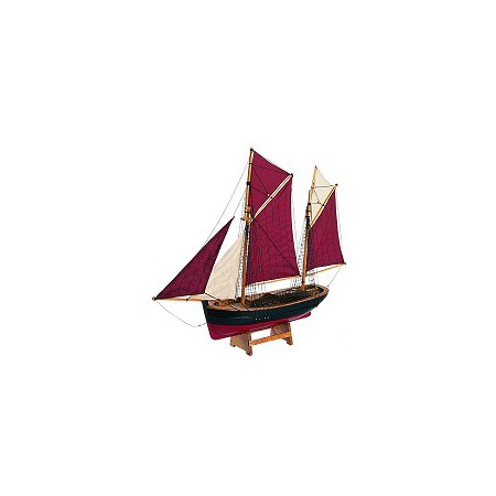 Maquette de bateau Chalutier de Brixam - 3198