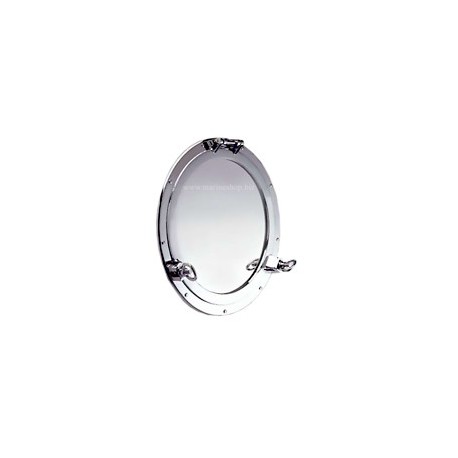 Miroir hublot ouvrant chromé Nemo - 9502CR 47 cm