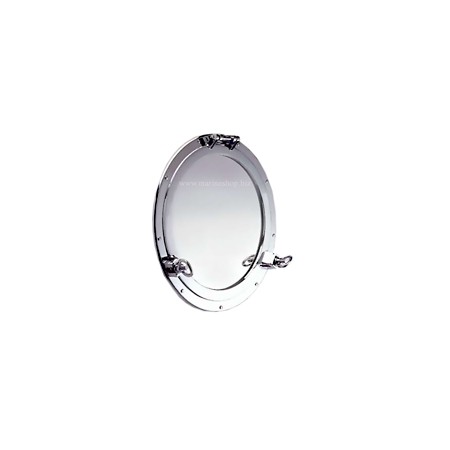 Miroir hublot ouvrant chromé Nemo - 9502CR 47 cm