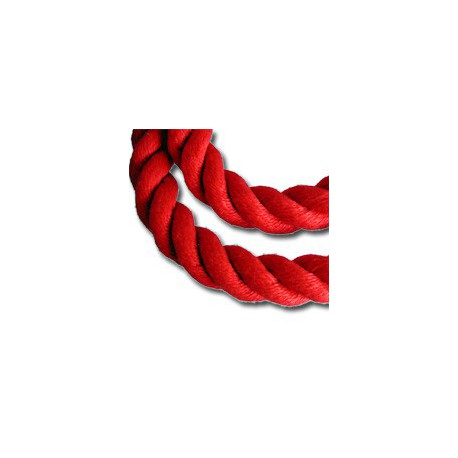 Corde de rampe d'escalier polyester Rouge - 9793A ROUGE