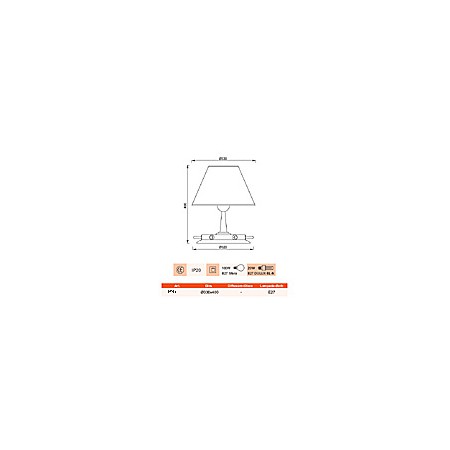 Echantillon Lampe de bureau NARBONNE - 9741