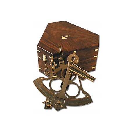 Sextant en laiton Vernier Campbell - Grand modèle