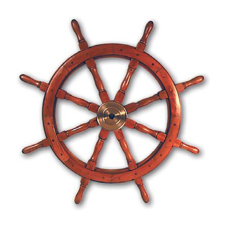 Barre à roue Marina en bois massif d'acacia - 3260D 95cm