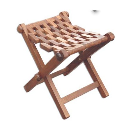 Marineshop.biz - Tabouret pliant bois exotique Pondichery 2 - 1925 