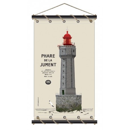 Marineshop - Phare de la Jument - Modèle intermédiaire - Toile