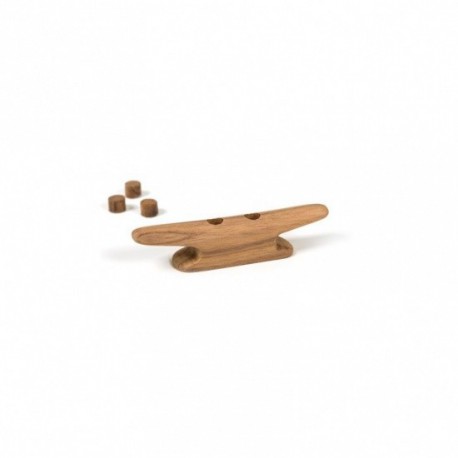 Taquet en teck - 10cm - Marineshop