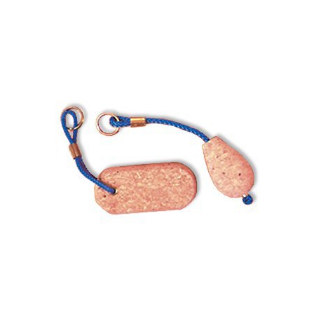 Porte-clé flottant liège OVALE ou GOUTTE - Marineshop.biz