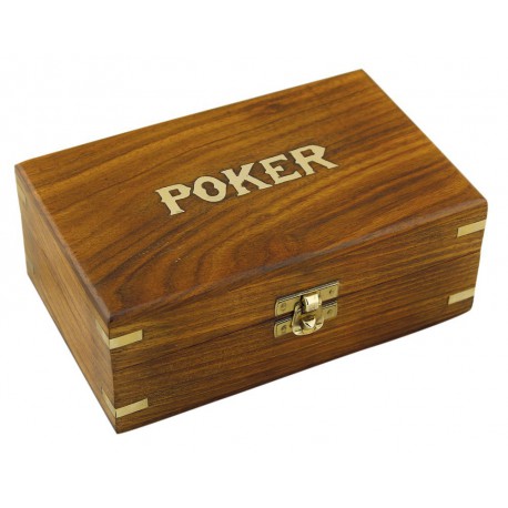 Boite jeu de poker 100 jetons