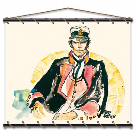 Toile Corto Maltese - Corto Aquarelle