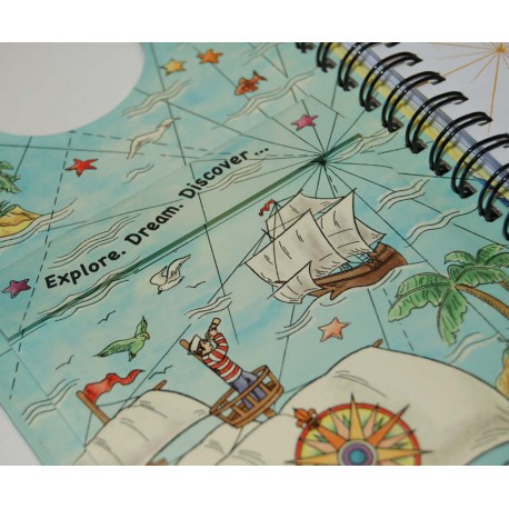 Authentic Models - Journal de bord nautique à boussole