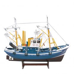 Grande maquette de voilier murale - déco marine