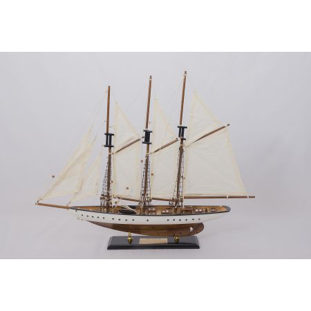 Voilier 3 mâts - 56cm
