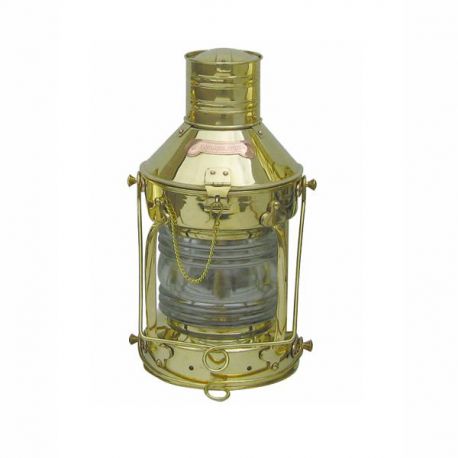 Lampe d'Ancre à pétrole  laiton  H: 39cm