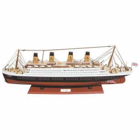 Bateau - Titanic  bois  L: 80cm