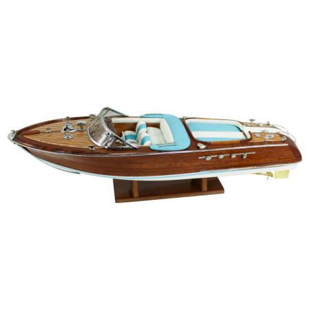 Bateau de sport  bois/metal  L: 51cm