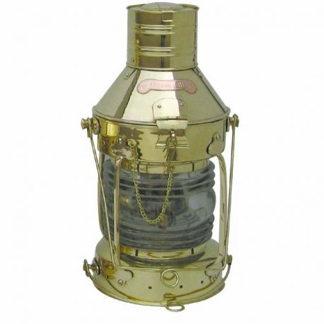 Lampe d'Ancre à pétrole  laiton  H: 48cm