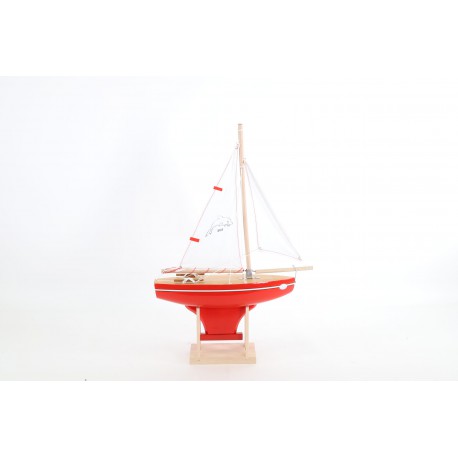 VOILIER quille carrée 30 cm - Coque...