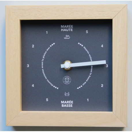 Horloge des marées fait main made in france