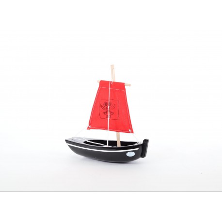 Thonier bateau pirate Coque noire