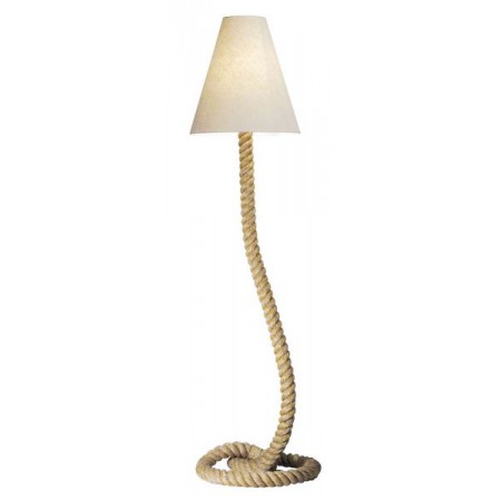 Lampe corde avec abat-jour - Marineshop