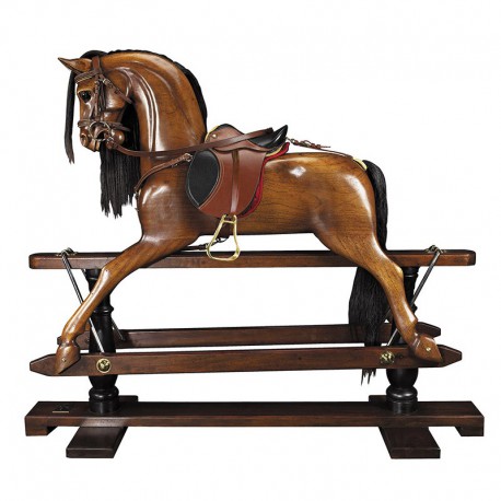 Cheval à bascule en bois - Marineshop