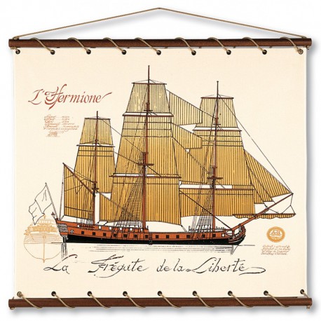 Toile Hermione - Grand Modèle - 130x115cm
