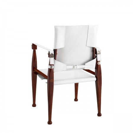 Fauteuil SAFARI Blanc - Dos - Marineshop.fr