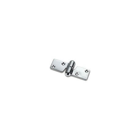 Charnière de porte 100X47X4 mm droite - 121DX LAITON