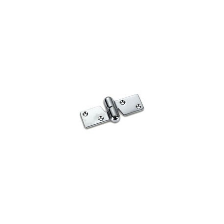 Charnière de porte 100X47X4 mm gauche - 121SX LAITON