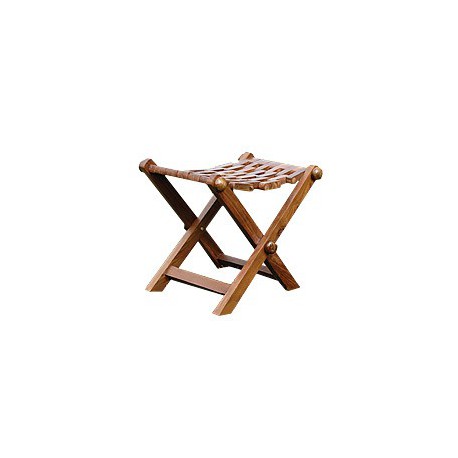 Marineshop.biz - Tabouret pliant bois exotique Pondichery - 1925